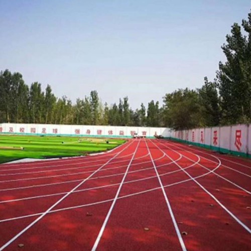 运动场塑胶跑道 透气型塑胶跑道 环保型塑胶跑到