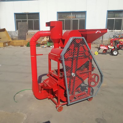 种子去壳机 小型家用脱壳机 安徽除尘花生脱壳机