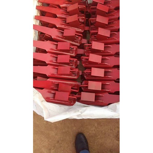 天骄 防溜铁鞋P50P60 自锁防盗铁鞋 矿用铁鞋