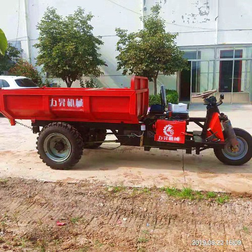 工程电动三轮车 加厚钢板三马子