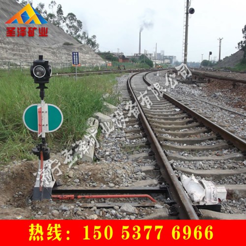 手动固定双向脱轨器 铁路脱轨器厂家