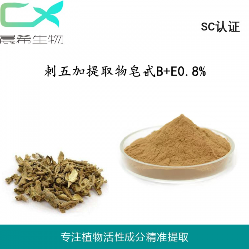 工厂直销刺五加提取物 刺五加皂甙B+E0.8% 刺五加粉包邮