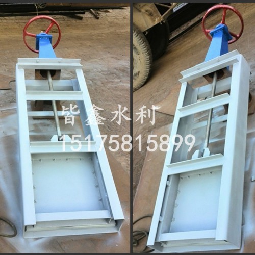 拱形闸门 电动渠道闸门 不锈钢闸门