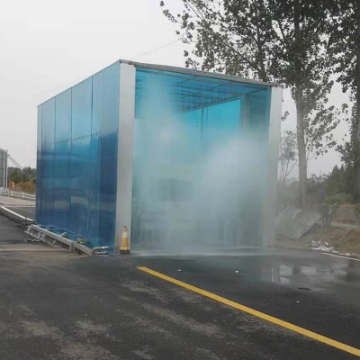 全自动工地洗车机  全封闭龙门洗车机