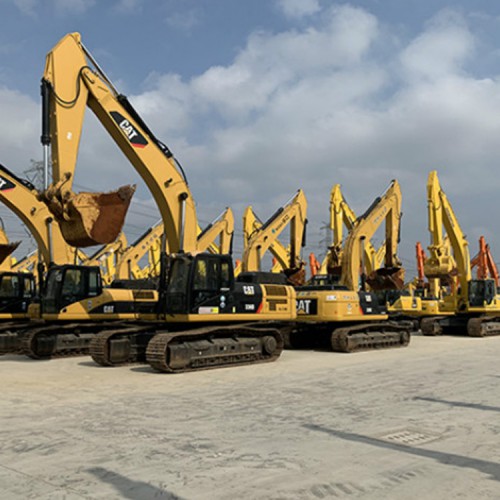 卡特二手挖掘机 二手挖机市场