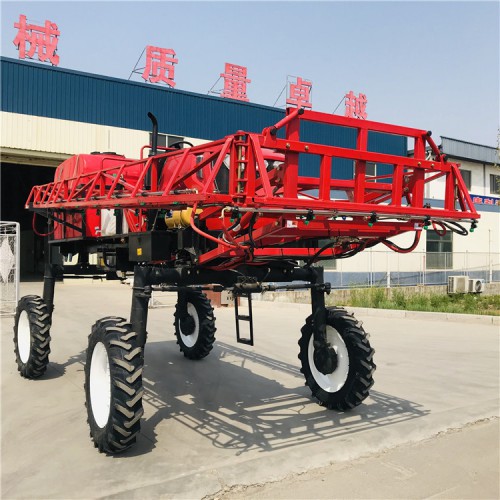 自走式喷药机 农作物打药车