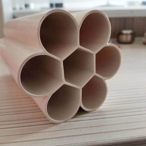 白色多孔梅花管厂家