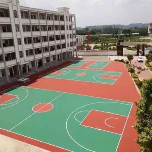 硅PU塑胶篮球场