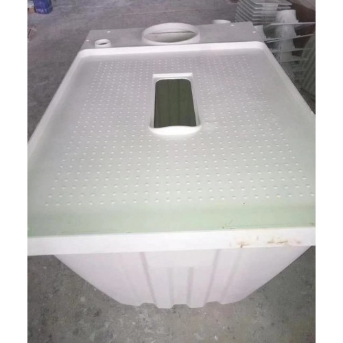 内蒙古通辽一体专用大口径双坑蹲便器