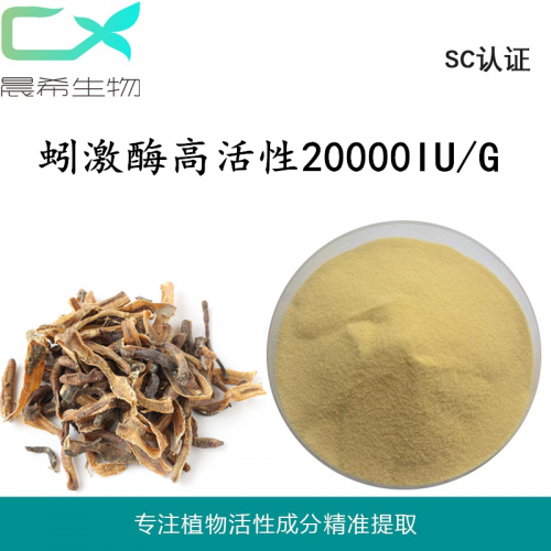 蚯蚓纤溶酶 蚓激酶高活性20000IU/G 每袋100g包邮