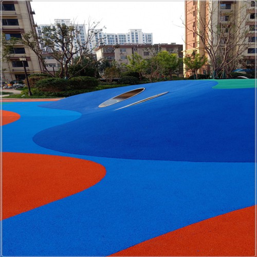 小区橡胶跑道 儿童乐园橡胶地垫