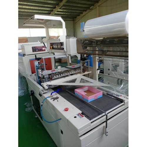 手机包装盒热缩膜包装机 厂家 全自动边封式塑封机 尺寸