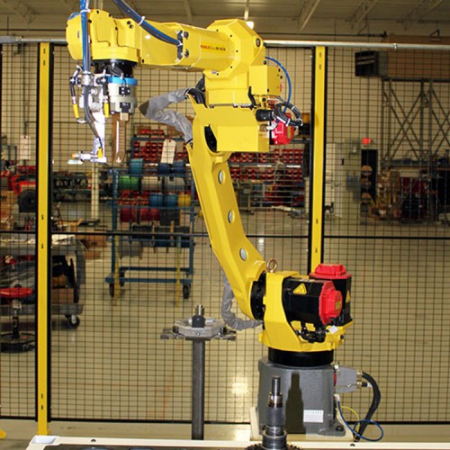 机床上下料自动化 机加工机器人 机加工自动化