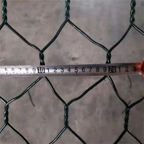 铅丝石笼网 包塑墨绿热镀锌石笼网 六角网厂家亚奇