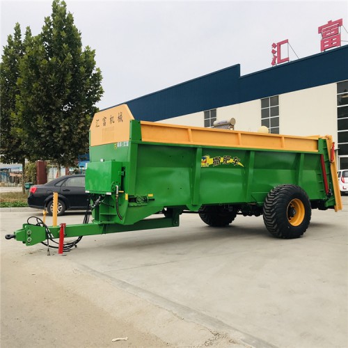 12方螺旋施肥车 湿粪撒粪机