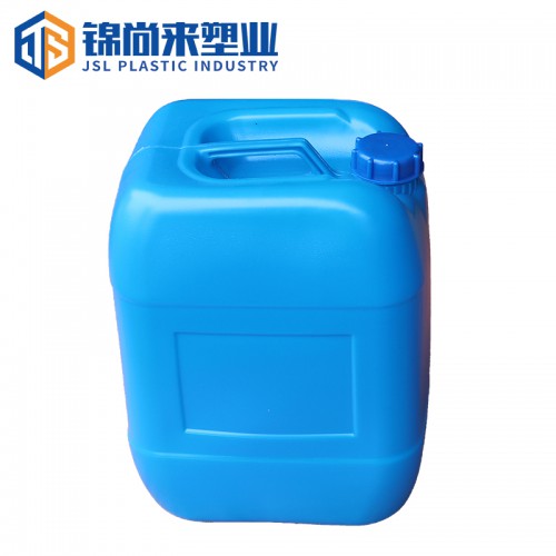 堆码桶 锦尚来吹塑25升化工农药白色小口外盖塑料桶 工厂特价