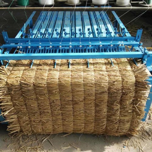 草帘机民安 杂草编织机 不同幅宽电动芦苇草帘机