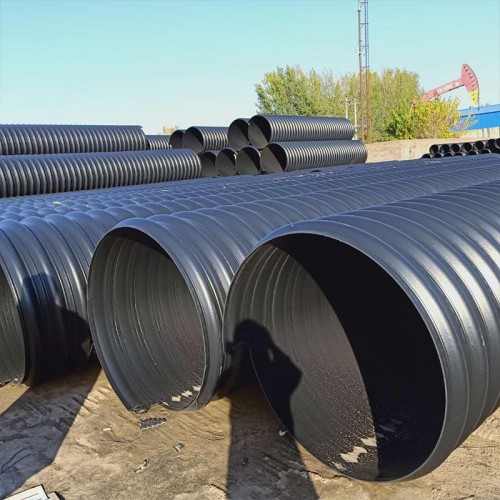 HDPE钢带增强波纹管