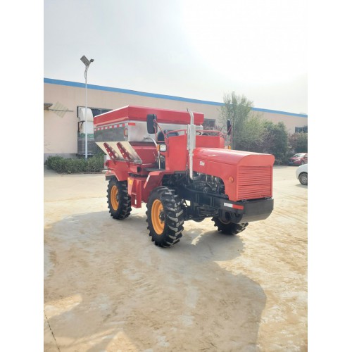 四驱自走撒粪机 厩肥撒肥车