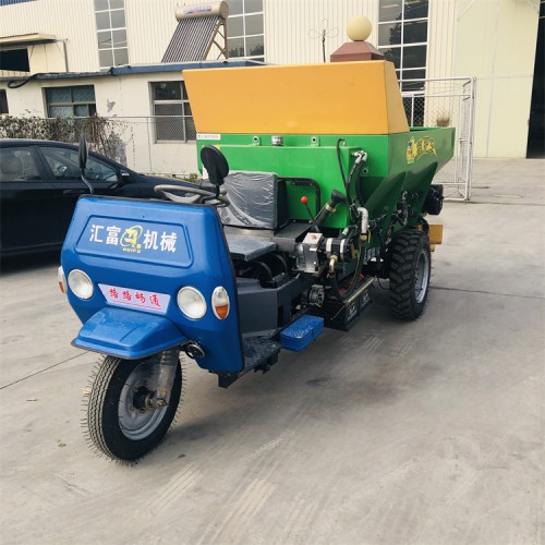 大马力三轮撒肥机 农家肥扬粪机
