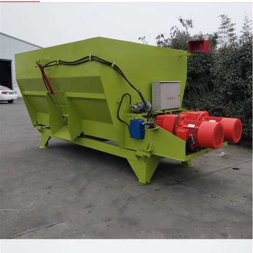 双轴TMR搅拌机 牛场饲料混合机