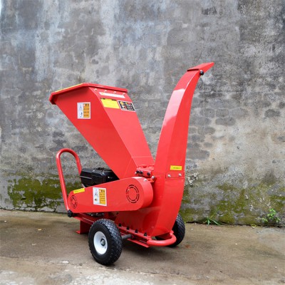 多功能碎枝机 柴油款碎枝机 电启动卧式树枝粉碎机