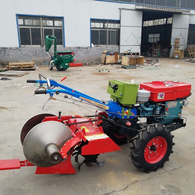 草莓开沟机 草莓开沟起垄机 手扶式大棚草莓开沟起垄机