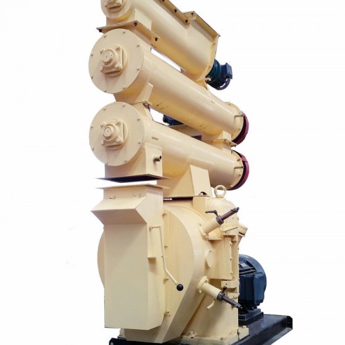 饲料颗粒机 HKJ350环模颗粒机 厂家