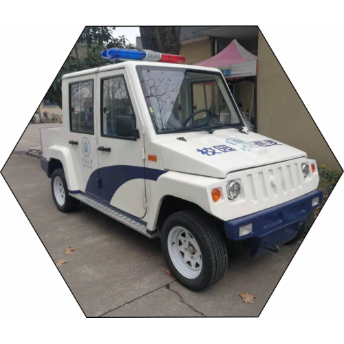 大理治安巡逻车，电动四轮车，带门电瓶巡逻车