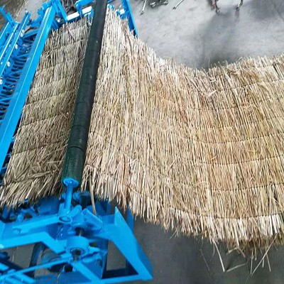 电动草帘子机 稻草芦苇秸秆帘子机 1.5米电动草帘机