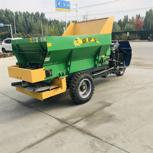 蔬菜地自走式施肥车 三轮撒肥机热卖