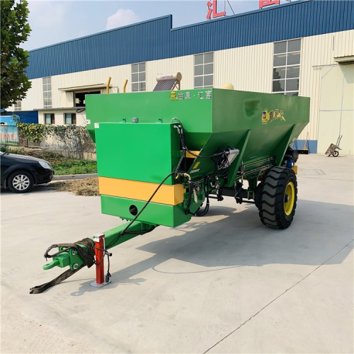 农家肥撒粪机 湿粪撒粪车大容量
