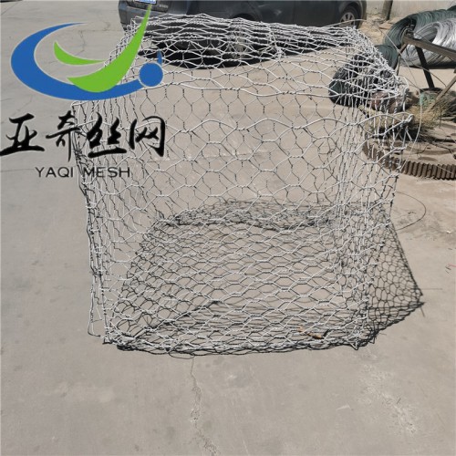 亚奇石笼网箱 2X1X0.5格宾网笼 铅丝石笼网