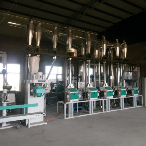 厂家直销玉米加工设备 打面机全自动面粉机加工设备