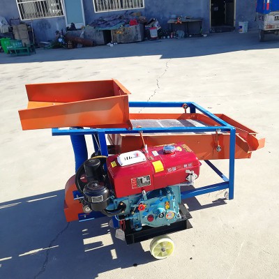 乐民牌水稻去杂机 小麦种子筛选机 两相电粮食种子除杂机