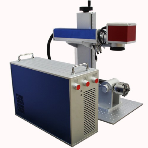 初刻智能 光纤打标机 金属激光打标机 小型打标机 桌面打标机