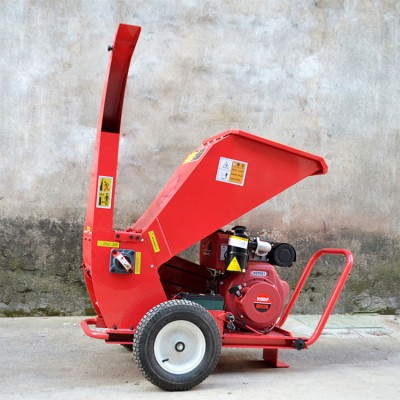 乐民牌鲜树枝粉碎机 果园卧式碎枝机 大功率碎枝机