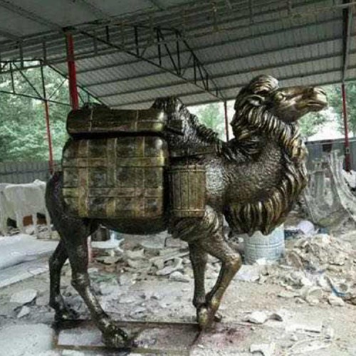 骆驼抽象雕塑  园林雕塑 铜雕塑可定制