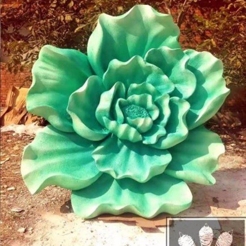 仿真花朵泡沫雕塑 彩色牡丹花雕塑 园林雕塑 美陈可定制