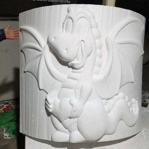 户外景观恐龙泡沫雕塑 园林泡沫装饰 美陈定制