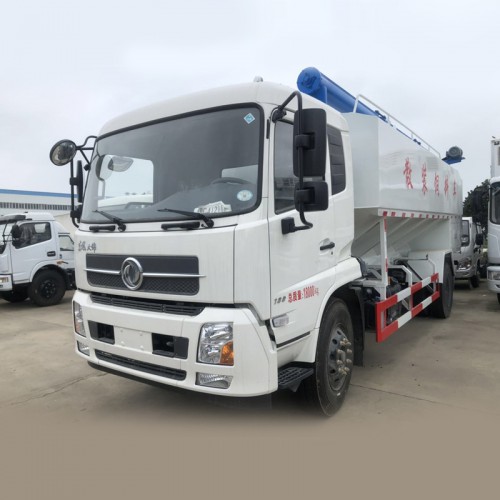 散装饲料车 东风天锦散装饲料车厂家