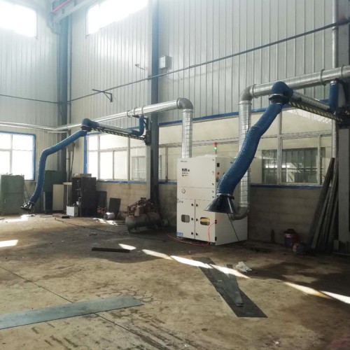 多工位集中除尘器 焊培中心集中除尘 悬臂式集中除尘