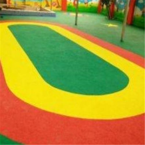 EPDM幼儿园塑胶跑道施工 学校 透气型塑胶跑道