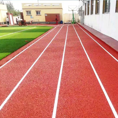 自结纹塑胶跑道 自结纹塑胶跑道施工