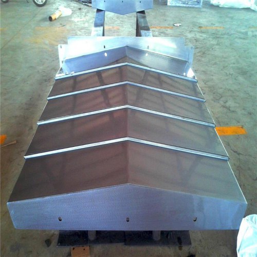 防护罩 盔甲式防护罩 机床钢板防护罩