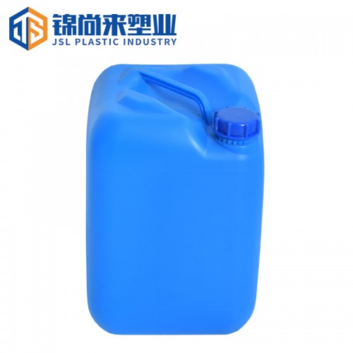 堆码桶 锦尚来吹塑20升对角桶蓝色小口外盖塑料桶 工厂特价