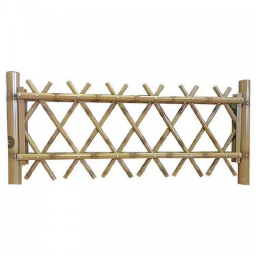 绿化仿竹护栏 仿竹围栏 竹节护栏批发