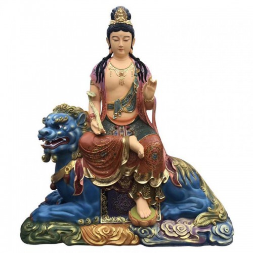 文殊菩萨 普贤菩萨佛像定做厂家