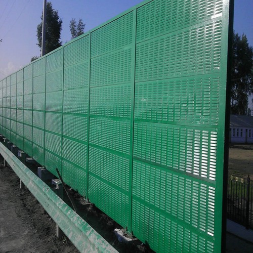 高速公路声屏障 桥梁声屏障 工厂降噪小区隔音墙 空气能隔音屏