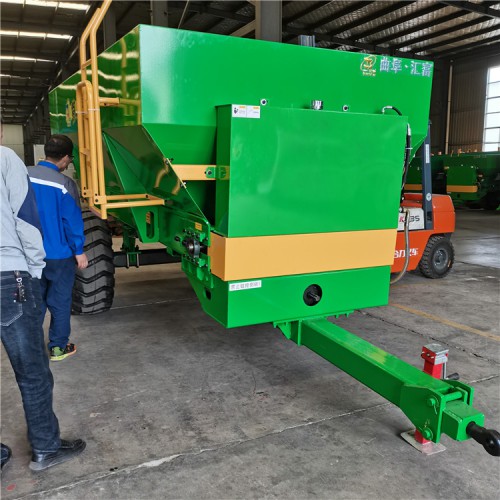 现代农业撒肥车 大型液压撒肥机 8方农家肥撒粪机